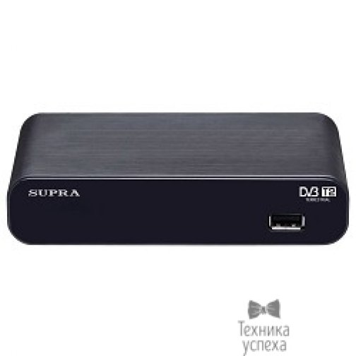 Supra SUPRA SDT-93 DVB-T; DVB-T2; гид по программам; родительский контроль; корпус: пластик; цвет: черный 6878291