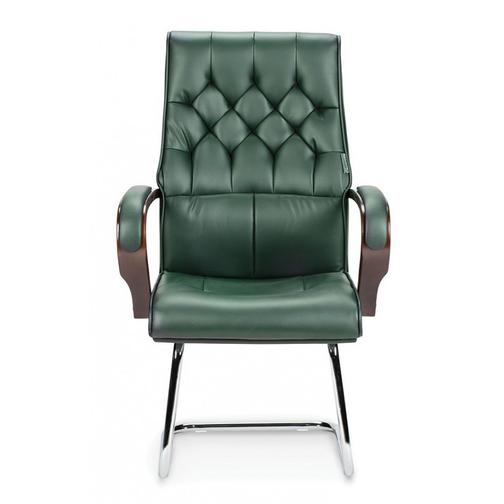 Кресло офисное/Ботичелли CF/дерево/зеленая экокожа NORDEN Chairs 42859250 1