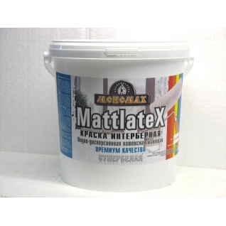 Краска Мономах Мattlatex Premium, 98% белизны ИНТЕРЬЕРНАЯ 40 кг