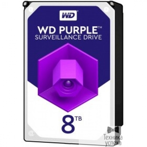 Western digital 8TB WD Purple (WD81PURZ) Serial ATA III, 5400- rpm, 256Mb, 3.5