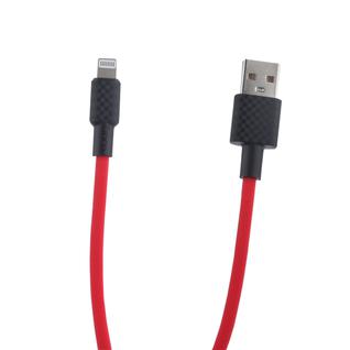 USB дата-кабель Hoco X29 Superior style charging data cable Lightning (1.0 м) Red Красный