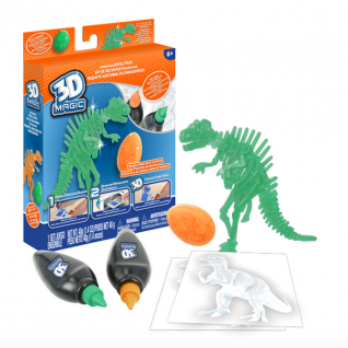Набор для творчества 3D Magic 3D Magic 83001 Тематический набор для создания объемных моделей - тиранозавр рекс
