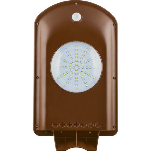 Светодиодный уличный фонарь консольный на солнечной батарее Feron SP2332 5W 6400K с датчиком движения, серый 38101465