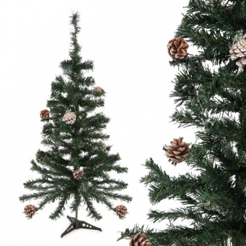 Новогодняя елка с шишками, 90 см Новогодняя сказка 37742216 1
