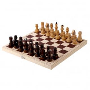 Настольная игра Шахматы обиходные лакированные с доской 290x145x38 P-1