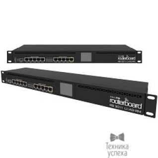 Mikrotik MikroTik RB3011UiAS-RM Маршрутизатор RouterOS License:5,Память:1 GB,Процессор: IPQ-8064 1.4 GHz,Чипсет: QCA8337-AL3C-R,Порты:(10) 10/100/1000 Ethernet ports