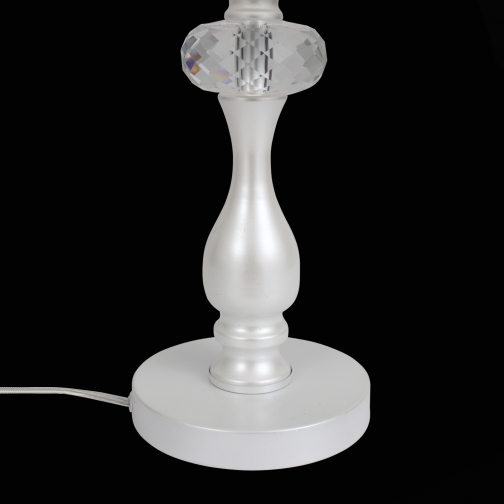 Настольная лампа St Luce Белый, Прозрачный/Белый E14 1*40W 37396290 5