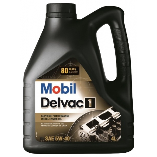 Моторное масло MOBIL Delvac 1 5W-40, 4 литра 5927439
