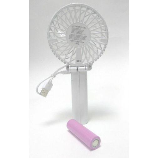 Портативный ручной вентилятор Handy Mini Fan (розовый ручной и стационарный) 37126332 3
