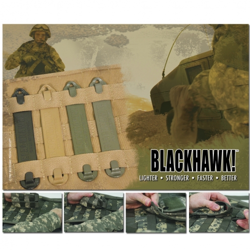 Blackhawk Зажим Blackhawk Speed # 9, цвет черный 9207982 2
