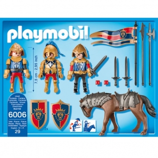 Конструктор Playmobil Рыцари: Королевские рыцари Львы