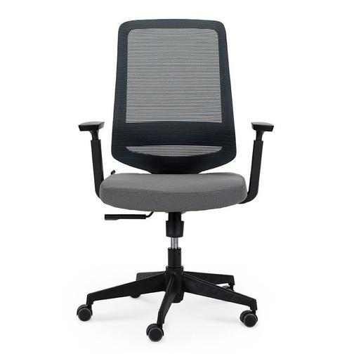 Кресло офисное Лондон офис LB/черный пластик/серая сетка/серая ткань NORDEN Chairs 42859295 1