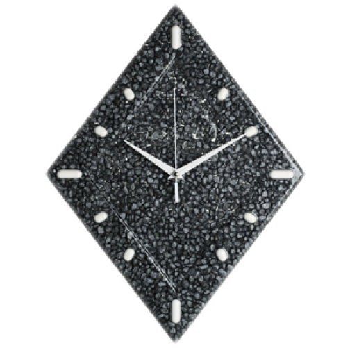 Часы настенные D-29 см Кварц окрашенный серый перламутр 754075