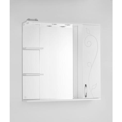 Зеркало-шкаф Style Line Панда 80/С, Фьюжн 42403408