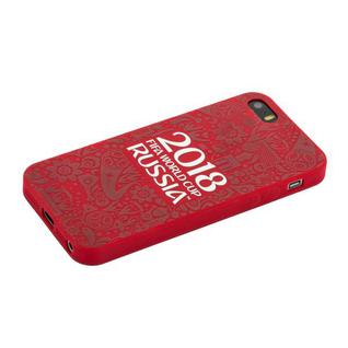 Чехол-накладка TPU Deppa D-103856 ЧМ по футболу FIFA™ Official Logotype для iPhone SE/ 5S/ 5 (4.0") Красный
