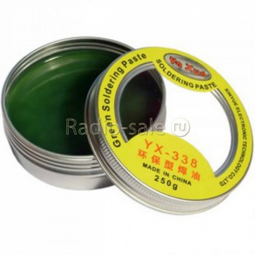 Флюс паяльный YaXun YX-338, 250 грамм, зеленый 6854191