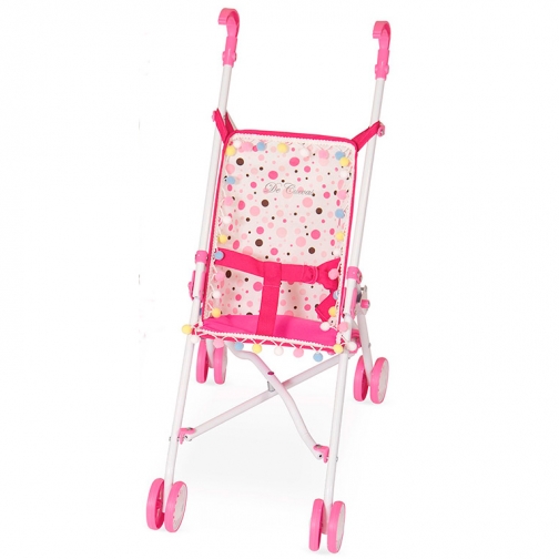 Прогулочная коляска-трость для кукол, в горошек, 56 см Decuevas Toys 37708837