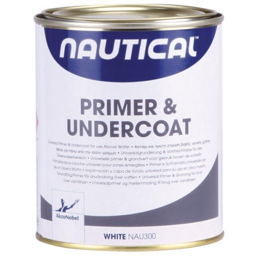 Nautical Грунт-подложка яхтенный однокомпонентный белый Nautical Primer & Undercoat 2,5 л 1201191