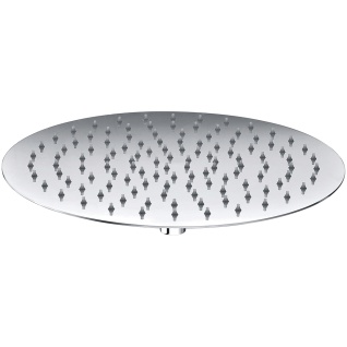 Верхний душ Clever SLIM INOX AIR d300, круглый, нерж. сталь, хром