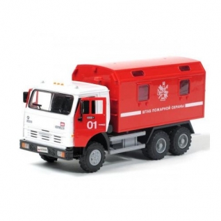 Игрушечный грузовик "Штаб пожарной охраны" (свет, звук) Joy Toy