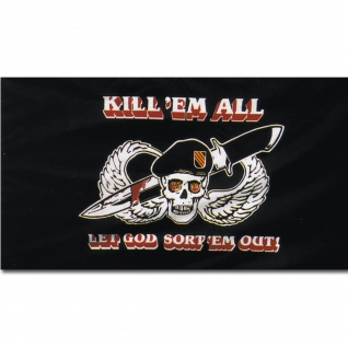 Made in Germany Флаг Kill 'em all