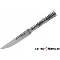Нож кухонный стальной для стейка Samura BAMBOO