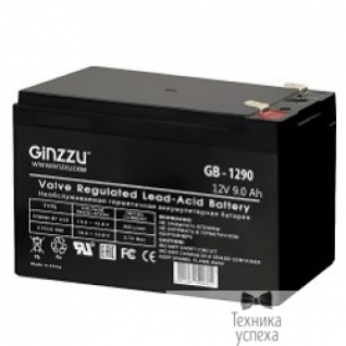 Ginzzu Ginzzu Батарея GB-1290 свинцово-кислотный, необслуживаемый, технология AGM, клемма 5/7мм