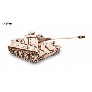 Сборные модели EWA Деревянный конструктор 3D Tank lowe (Танк лев)