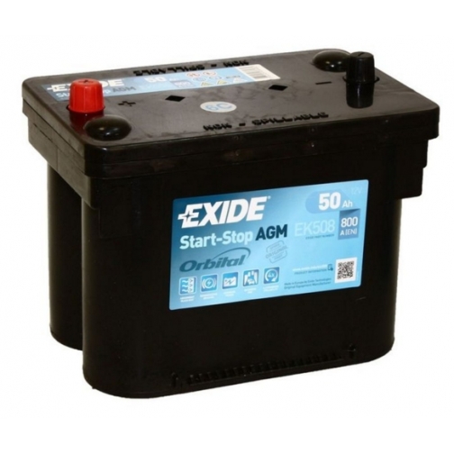 Аккумулятор легковой Exide Start-Stop AGM EK508 50 Ач 37900248