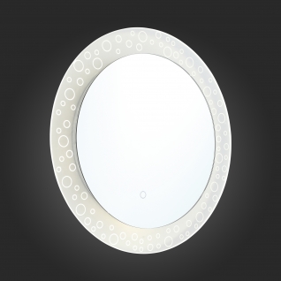 Зеркало с подсветкой St Luce Серебристый/Зеркальный, Прозрачный LED 1*35W