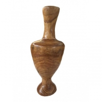 Деревянная ваза ручной работы