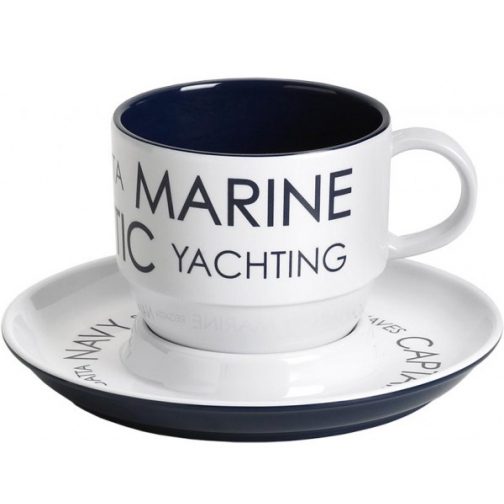 Чашка Marine Business Sea, с блюдцем 7,8х7,2 см, 6 шт (10254653) 1393127