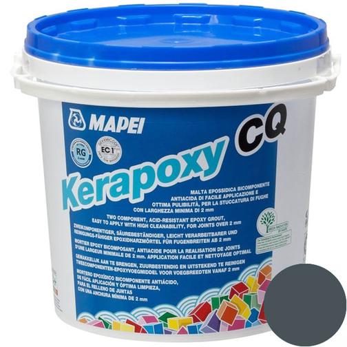 МАПЕЙ Керапокси CQ 114 затирка эпоксидная антрацит (3кг) / MAPEI Kerapoxy CQ 114 затирка эпоксидная для швов плитки антрацит (3кг) Мапей 42406531 1
