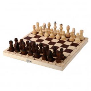 Настольная игра Шахматы обиходные парафинированные с доской 290x145x38 P-4