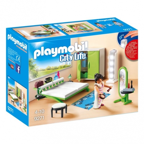 Конструктор Playmobil Кукольный дом: Спальня 37896357 2