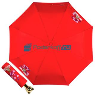 Зонт складной "Любимая игрушка", красный