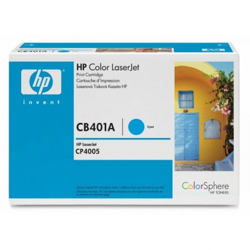 Оригинальный картридж HP CB401A для HP Сolor LJ CP4005, голубой, 7500 стр. 835-01 Hewlett-Packard 852500 1
