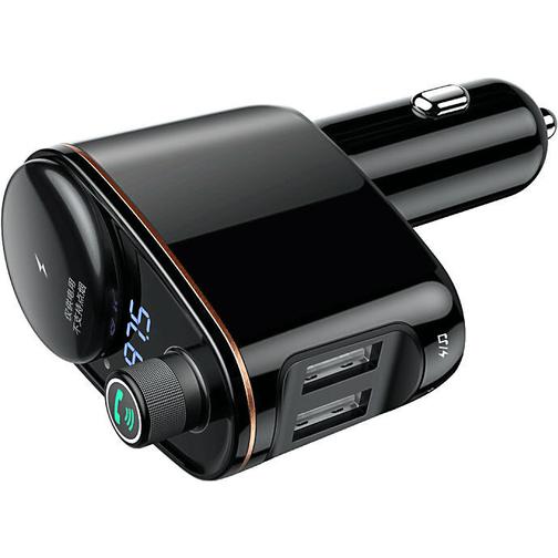 Автомобильное зарядное устройство с FM-трансмиттером 2xUSB Baseus Locomotive Bluetooth MP3 42309067 4