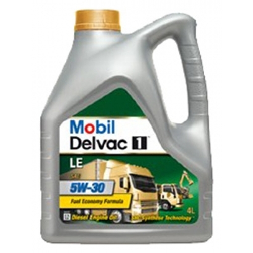 Моторное масло MOBIL Delvac 1 LE 5W-30, 4 литра 5927437