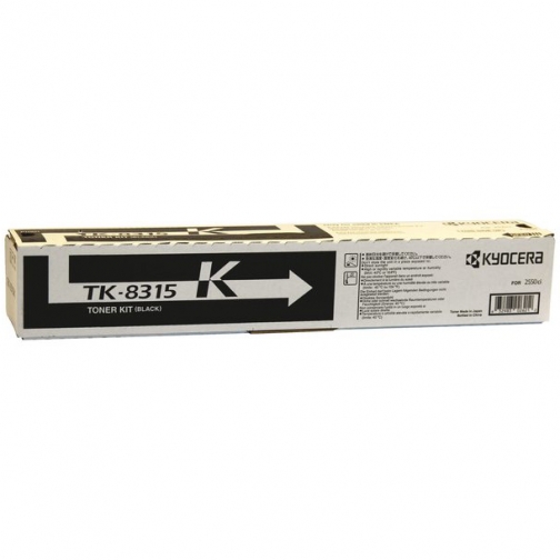 Тонер-картридж Kyocera TK-8315K для Kyocera TASKalfa 2550ci (чёрный, 12000 страниц) 9234-01 850044