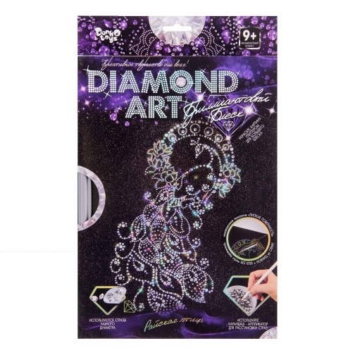 Алмазная мозаика Diamond Art - Райская птица Данко Тойс / Danko Toys 37730861