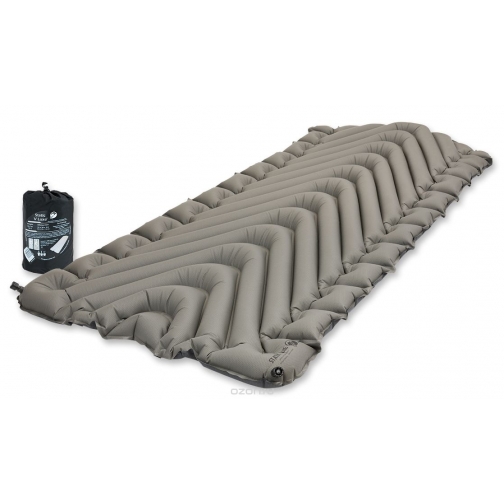 Надувной коврик Klymit Static V Luxe pad Grey, серый (06VLSt01D) KLYMIT 8942482