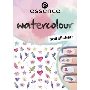ESSENCE - Наклейки для ногтей watercolour nail stickers 07