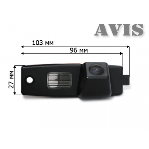 CCD штатная камера заднего вида AVIS AVS321CPR для TOYOTA HIGHLANDER (#093) Avis 832516 2