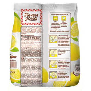 Русский продукт Кекс Печем дома &quot;Лимонный&quot; 400 г