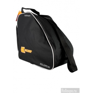 Сумка-рюкзак РТ-1 (черная) для переноски коньков-роликов и экипировки