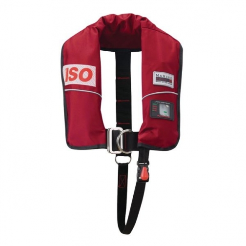 Marinepool Детский спасательный жилет Marinepool ISO 150N Junior Premium красный для веса менее 40 кг 1206192