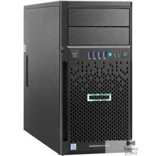 Hp Сервер HPE ProLiant ML30 Gen9 E3-1220v6 Hot Plug Tower(4U)/Xeon4C 3.0GHz(8MB)/1x8GB1UD_2400/B140i(ZM/RAID 0/1/10/5)/2x1TB(4)LFF/DVD-RW/iLOstd(no port)/1NHPFan/2x1GbEth/1x350W(NHP) (873231-425)