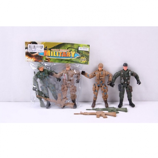 Набор из 2 солдатиков Military, 12 см Shenzhen Toys 37720333 1