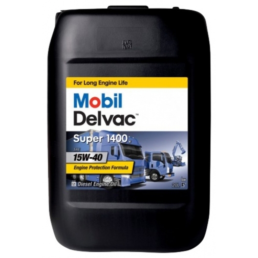 Моторное масло MOBIL Delvac Super 1400E 15W-40, 20 литров 5927429